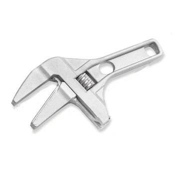 Многофункциональный ключ с короткой ручкой и зубьями для ванной комнаты Используется для установки канализационной трубы кондиционера Прочный
