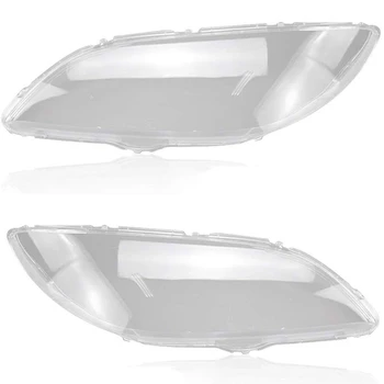 2шт Крышка лампы переднего головного света автомобиля для Mazda 3 2006-2012 Водонепроницаемые прозрачные линзы, крышка авточехла - слева и справа