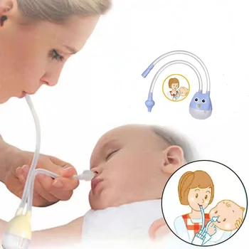 2022 Чистка носа ребенка Игольчатая Трубка для ухода за младенцем, Очиститель назального Аспиратора, средство для промывания носа при насморке, аксессуары для новорожденных
