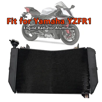 YZF-R1 Радиатор Двигателя Мотоцикла Алюминиевый Кулер Бак Для Охлаждающей Воды Протектор Аксессуары Подходят для Yamaha YZFR1 YZFR1M 2015-2023