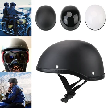 Мотоциклетный шлем с половиной лица, шлем Унисекс, защитный шлем для велоспорта, ретро Винтажный Шлем для горного велосипеда, Сверхлегкий