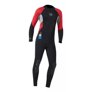 Мужской гидрокостюм - полный купальник с длинным рукавом - для подводного плавания, серфинга, снорклинга, плавания - Выбор размеров