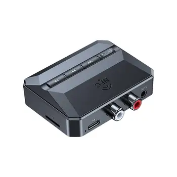 Bluetooth Передатчик Приемник 3,5 мм AUX HD Выход Беспроводной аудиоадаптер для домашнего кинотеатра Стереосистема Автомобильные колонки Наушники