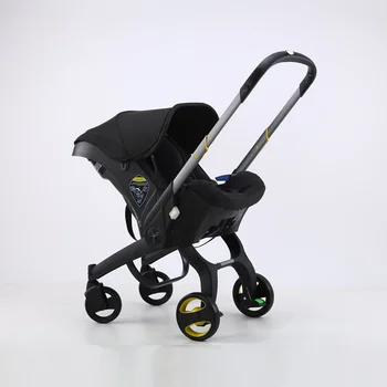 Детская коляска 3 в 1 с высоким ландшафтом, автокресло для новорожденных, детская тележка-универсал, Портативная Детская коляска-люлька, система перемещения