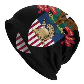 Тонкие шляпы-капоты Мужские и женские Кепки Военной академии США Skullies Beanies Caps