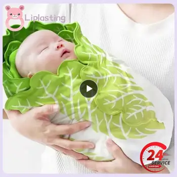 1 ~ 5ШТ Детские одеяла из пекинской капусты, Набор для пеленания новорожденных, Переносная Кровать, Пеленальные принадлежности, Kawaii Baby Wrap, 85 * 85 см Унисекс