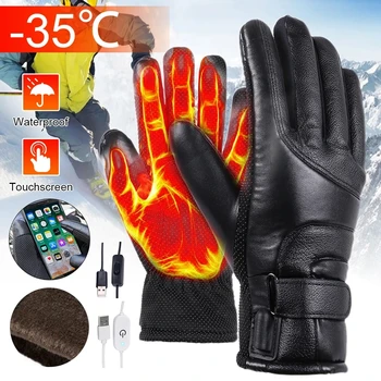 Зимние перчатки для мужчин и женщин, мотоциклетные тепловые перчатки Guantes, зимние велосипедные перчатки с сенсорным экраном, перчатки для езды на велосипеде на открытом воздухе
