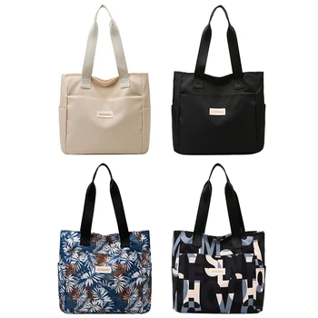 Женская простая сумка через плечо, сумки-бродяги для прогулок, многофункциональная сумка-органайзер для подгузников для новорожденных