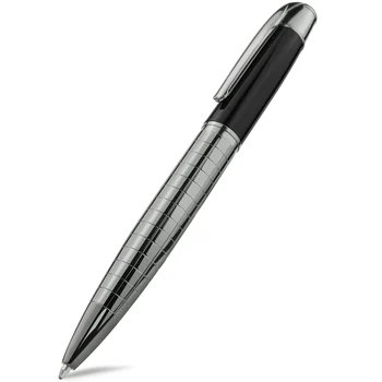 Шариковая ручка STONEGO Classic Luxury Ink, черные чернила, средняя точка, 1,0 мм, гладкая металлическая шариковая ручка для письма, ручка для подписи