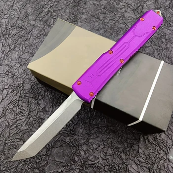 Новый карманный нож Hunter A / U / T / O, Походные боевые ножи для самообороны, рукоятка из алюминиевого сплава, тактические ножи для выживания EDC