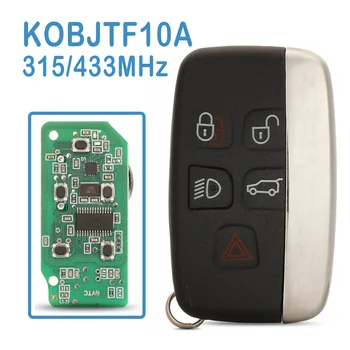 2 шт./лот KOBJTF10A Auto Smart Remote Key 4 + 1 Кнопки FSK 315/434 МГц Заменить Автомобильный Ключ Для Land Rover Range Rover 2011-2018