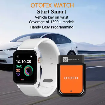 Часы OTOFIX Smart Key Watch с Смарт-ключом VCI 3-в-1 + Смарт-часы + смартфон С Голосовым управлением Блокировкой / Разблокировкой Дверей Багажника, Дистанционным Запуском автомобиля