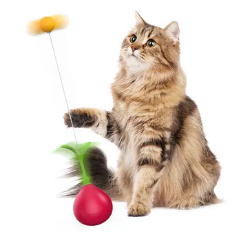 Новая игрушка для кошек Roly Poly, интерактивная игрушка для кошек radish cherry