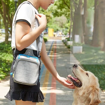 Водонепроницаемая сумка для дрессировки домашних животных Большой емкости, Сумка для перекусов, рюкзак для домашних животных, Аксессуары для собак