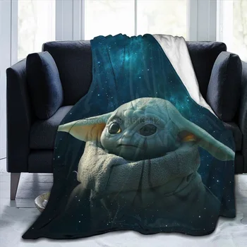 Одеяло с 3D-принтом, фланелевое одеяло 