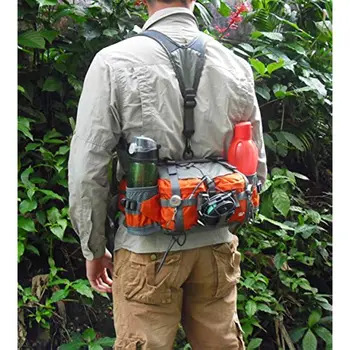 Поясная сумка для пеших прогулок, мужской водонепроницаемый рюкзак для велоспорта, рюкзак для горных видов спорта, походные нейлоновые принадлежности для охоты, 5 л, Новинка 2023 года