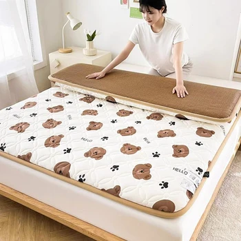 Летний матрас подушка для дома коврик татами для зимы и лета студенческий матрас для односпальной кровати в аренду