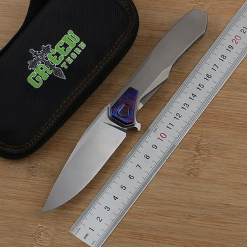Green thorn Lochsa knife M390 blade TC4 титановая ручка практичный фруктовый нож для кемпинга на открытом воздухе EDC инструмент
