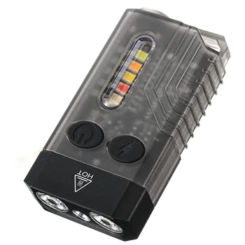 Брелок-фонарик Фонарик светодиодный 13 режимов освещения 1000 люмен IPX4 мини-фонарик