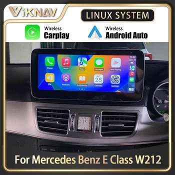 Автомагнитола Linux для Mercedes Benz E Class W212 radio CarPlay Wireless Android Auto Multimedia carplay radio головное устройство