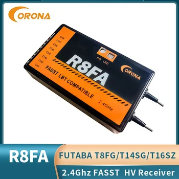 Corona R8FA 2,4 ГГц 8-Канальный Fasst-Совместимый Приемник С Дистанционным Управлением FUTABA FASST T6EX T8FG 10CG 14SG 3PM 4PKS Для RC FPV Дронов