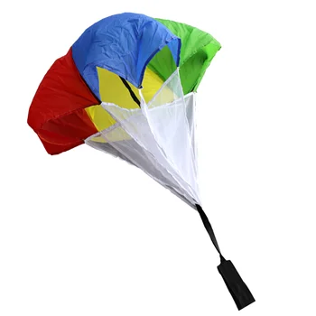 Красочный зонт для силовых тренировок с парашютом с футбольным сопротивлением, зонт для физической подготовки, детский зонт для спортивного футбола, силовой зонт
