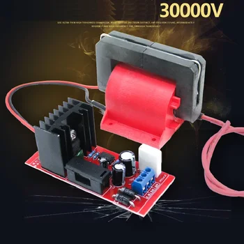 Мощный Новый Высоковольтный Пакет 30000V/20000V Плата Привода Инверторный Электростатический Генератор Быстрая Зарядная сумка Со Вспышкой