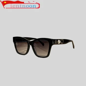 Ацетатные черные Белые МОДНЫЕ солнцезащитные очки для вечеринок Для женщин, прямоугольные Брендовые Дизайнерские футуристические Квадратные очки для солнцезащитных очков UV400