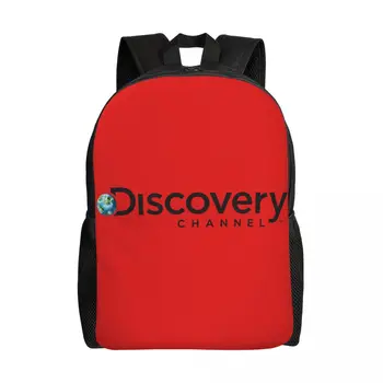 Рюкзак для ноутбука Discovery Channel, мужская и женская модная сумка для книг для студентов колледжа, сумка для телешоу