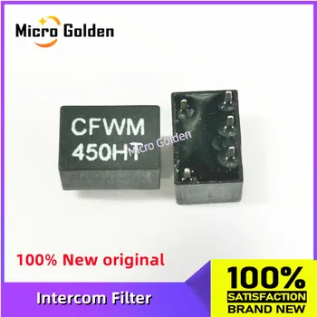 (10 шт.) Фильтр для переговорного устройства CFWM450HT, вставляемый напрямую, 5Pin, 450 кГц, 2 + 3 фильтра для машины связи