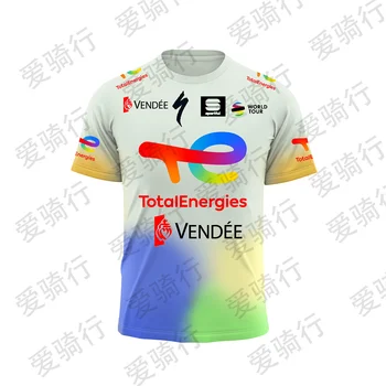 Летняя дорожная велосипедная футболка для фанатов Energy team на открытом воздухе 2023 года на заказ для мужчин и женщин