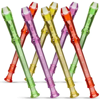 8 Шт. Детские Музыкальные Инструменты для обучения игре на кларнете Мини-Флейта Пластиковые Маленькие Учебные принадлежности Little