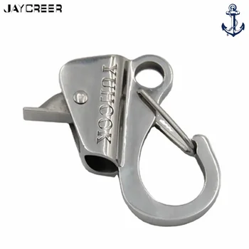 JayCreer Быстроразъемный якорный крюк для каяка, понтонной лодки, гидроцикла, SUP