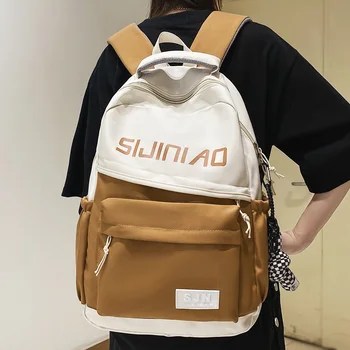 Модная нейлоновая сумка для путешествий для девочек, крутая женская мода, женский рюкзак для ноутбука Kawaii, студенческая леди, милая школьная сумка для подростка