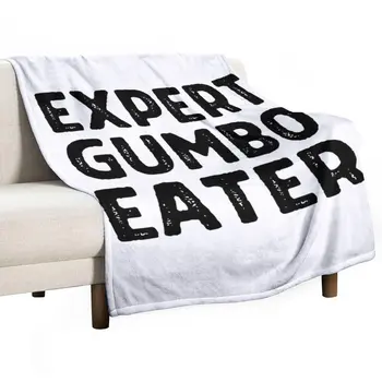 Новый эксперт по поеданию Гамбо | Забавный Саркастический Юмор Гамбо | Огромный Подарок любителю Гамбо, Плед, волосатые Одеяла, детское одеяло, Диваны