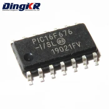 5шт 100% Новый PIC16F676-I/SL/SOP-14 контактов PIC16F676 SOP-14 Чипсет PIC16F676 8-битный микроконтроллер PIC16F676
