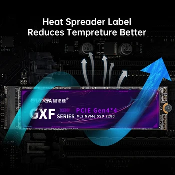 GUDGA SSD M2 NVME PCIE 4 ПОКОЛЕНИЯ 4 M.2 2280 1 ТБ 2 ТБ Pci Express Внутренний Жесткий Диск PCIe4.0 X4 4,0 Высокая Скорость Для DIY Gamer