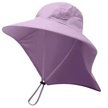Unisex UV Protection Cap Summer Outdoor Fishing Climbing Sun Hat with Neck Flap Protection Cap 2022 Men Hat шапка шляпа женская