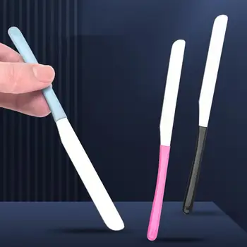 Практичная палочка для смешивания из нержавеющей стали, портативная легкая лопатка для смешивания макияжа, инструмент для перемешивания, стержень-аппликатор