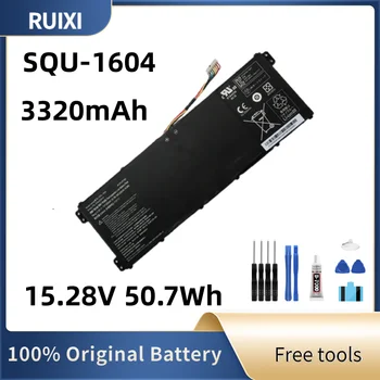 100% Оригинальный Аккумулятор для ноутбука RUIXI SQU-1604 15,28V 3320mAh 50.7Wh Для Hasee 916Q2272H 916Q2281H Alpha L9 578 581HN3 781S1N