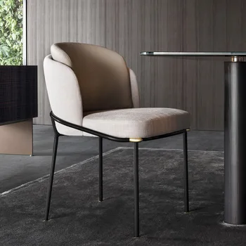 Стулья с мягкой обивкой, минималистичный дизайн, удобные обеденные стулья, мебель для дома в ресторане Cadeira De Jantar
