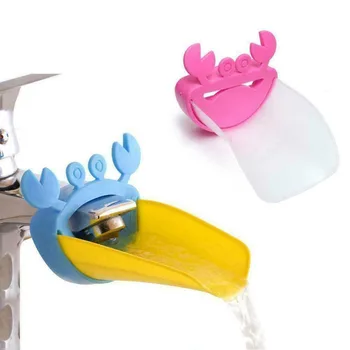 Детский Удлинитель крана для раковины, игрушка для мытья рук в ванной, удлинитель крана для кухни