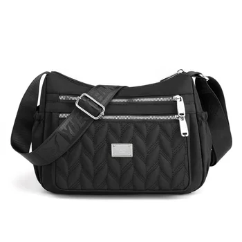Модные нейлоновые сумки через плечо, качественная женская сумка для путешествий с верхней ручкой, женская сумка-мессенджер
