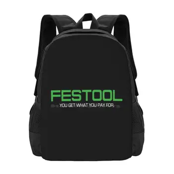 Festool-вы получаете то, за что платите, дизайнерскую сумку с рисунком, студенческий рюкзак, инструменты для деревообработки Festool