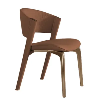 Более роскошные стулья для гостиной и столовой, уличные минималистичные Эргономичные стулья со спинкой, уличная мебель Kursi Cucina XF200YH