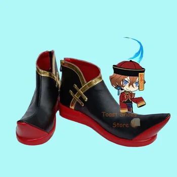 Аниме Бродячие собаки Накахара Чуя Обувь для косплея Комическая аниме игра Ролевая игра для мошенников Реквизит для косплея на Хэллоуин Крутая обувь