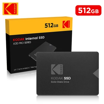 Обновите свой ноутбук с помощью SSD X130 - скорость передачи данных до 550 Мбит / с и 128 ГБ, 256 ГБ, 512 ГБ, 1 ТБ памяти!