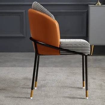 Обеденный стол Relax floor из роскошной ткани, кухонные минималистичные дизайнерские модные стулья sillas comedor Мебель для кухни HY