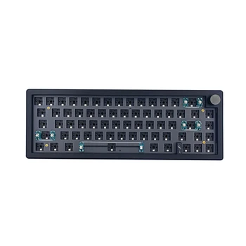 Игровая клавиатура с 67 клавишами, сделанная своими руками с ручкой, проводная клавиатура с RGB подсветкой, Геймерская клавиатура, компьютерные аксессуары для настольных портативных ПК