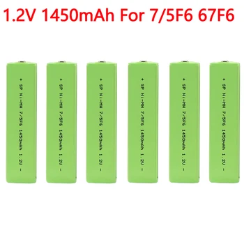 7/5F6 67F6 1450mAh Аккумулятор для жевательной резинки 1.2V ni-mh 7/5 F6 cell для кассетного CD-плеера panasonic sony MD